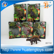 2013 Vente chaude jouets en plastique pour animaux dinosaures sets petits animaux jouets en plastique pour enfant